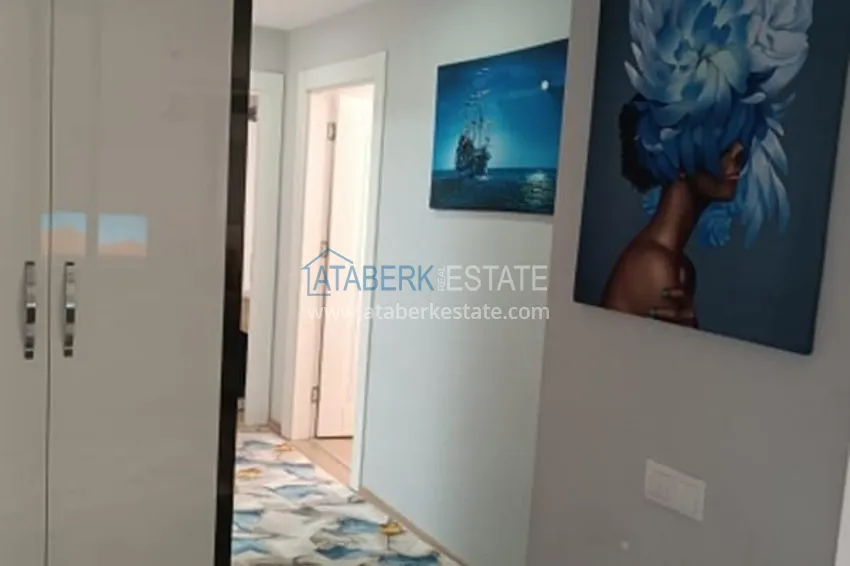 Приобрести Квартира 2+1 меблированная в 500 метрах от моря в районе Тедже-Мерсин 12 