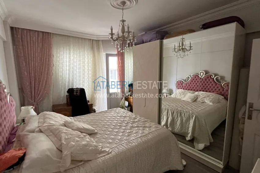 Приобрести Квартира 2+1 с видом на море и отдельной кухней в районе Мезитли-Мерсин 6 