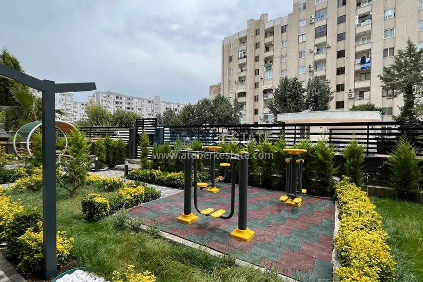 Апартаменты 3+1 в жилом комплексе с инфраструктурой в районе Мезитли-Мерсин 11