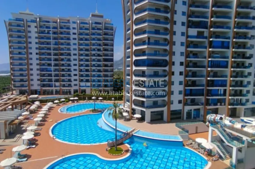 Квартира 2+1 с видом на море и горы, меблированная район Махмутлар – Алания 2 