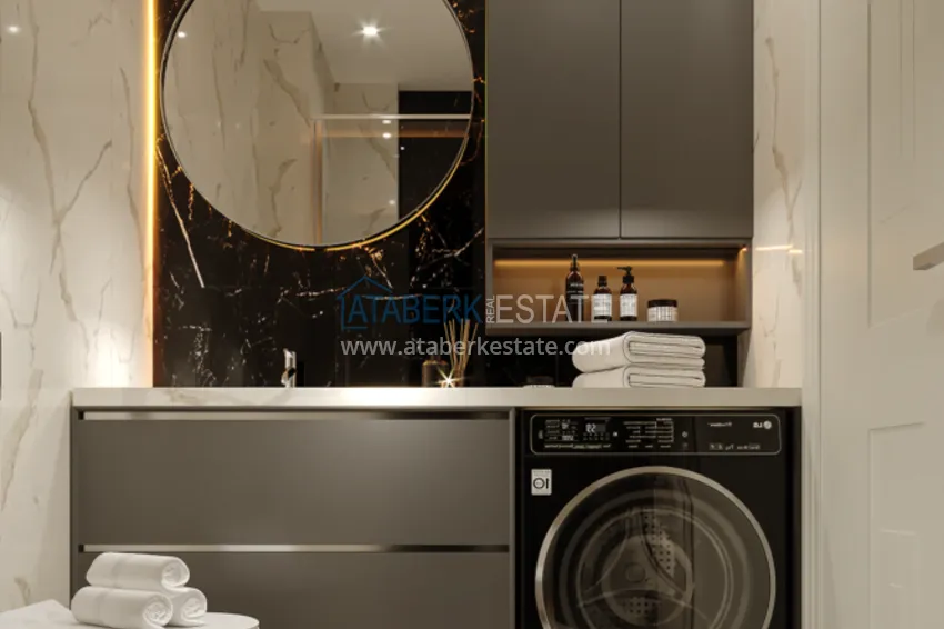 Приобрести Новый проект роскошного жилого комплекса премиум-класса в районе Тюрклер, Алания 8 