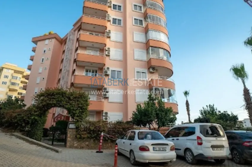 Квартира 2+1 меблированная с видом на горы и море в уютном комплексе, район Тосмур – Алания 2 