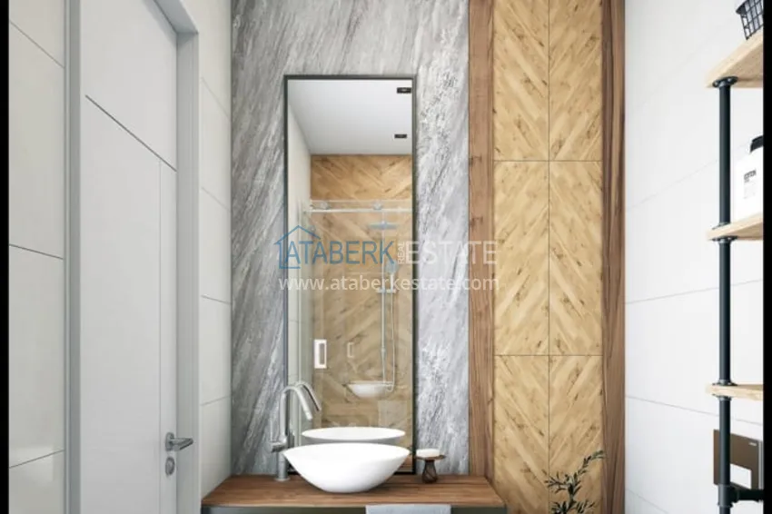 Приобрести Новый проект жилого комплекса комфорт-класса в Алании, Газипаше 11 