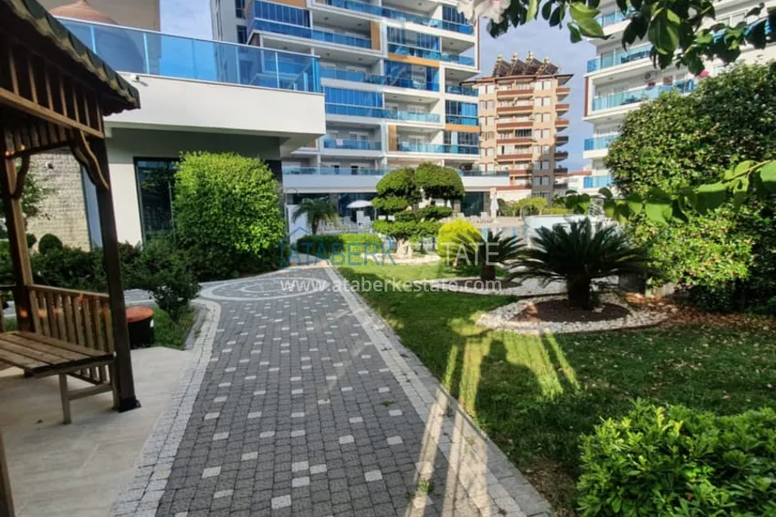 Квартира 1+1 с мебелью рядом с морем в районе открытом для ВНЖ, Тосмур  11 