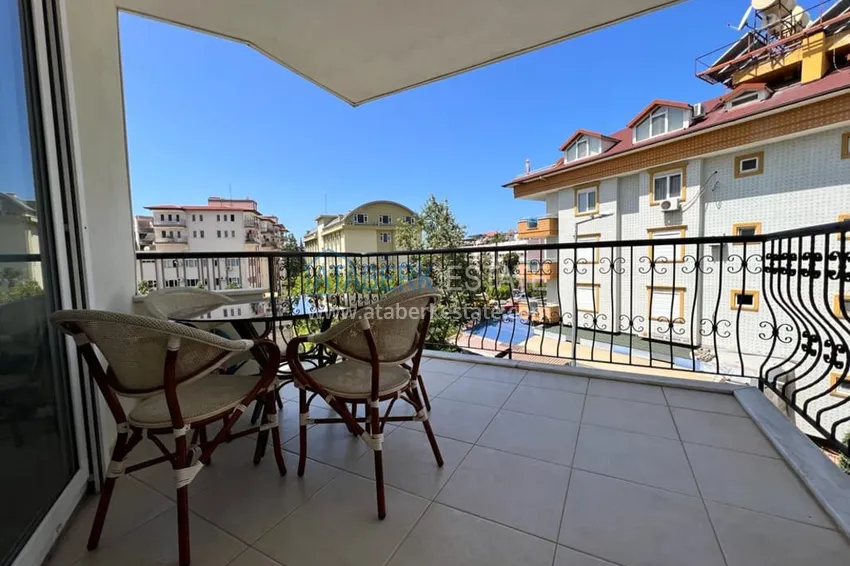 Приобрести Квартира 2+1 с мебелью в уютном комплексе всего в 250 метрах от моря, район Оба – Алания 11 