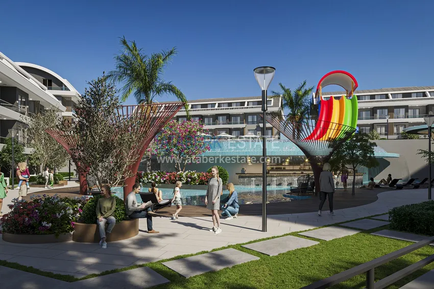 Новый проект роскошного жилого комплекса премиум-класса в районе Тюрклер, Алания 17 