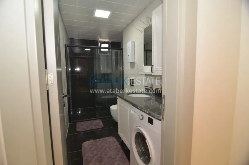 Приобрести Садовый дуплекс 3+1 с мебелью в молодом жилом комплексе премиум-класса, район Оба – Алания  13 