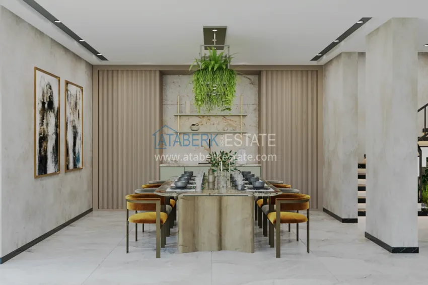 Проект офф-плана! Новый бутик-комплекс в 280 метрах от моря, район Оба 12 