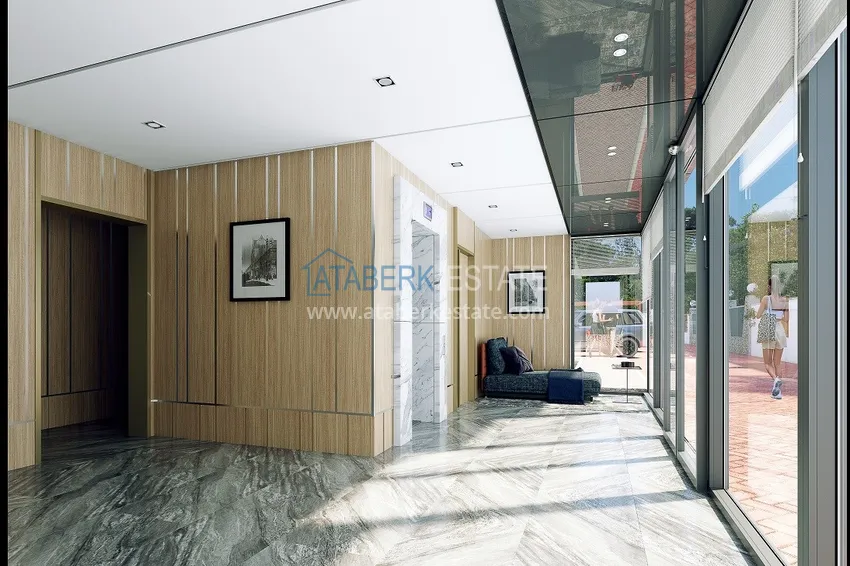 Новый проект жилого комплекса комфорт-класса в Алании, Газипаше 11 