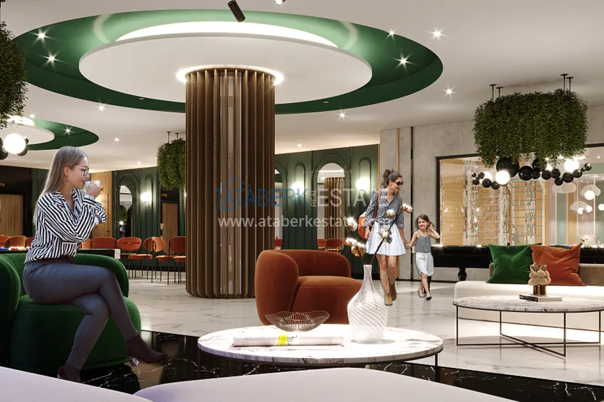 Новый проект роскошного жилого комплекса премиум-класса в районе Тюрклер, Алания 39 