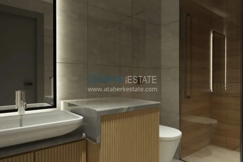 Приобрести Квартира 1+1 от инвестора в комплексе на этапе строительства, район Паяллар – Алания 11 