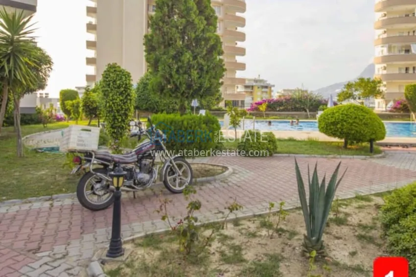 Квартира 2+1 меблированная с видом на море и крепость, район Махмутлар – Алания  11 