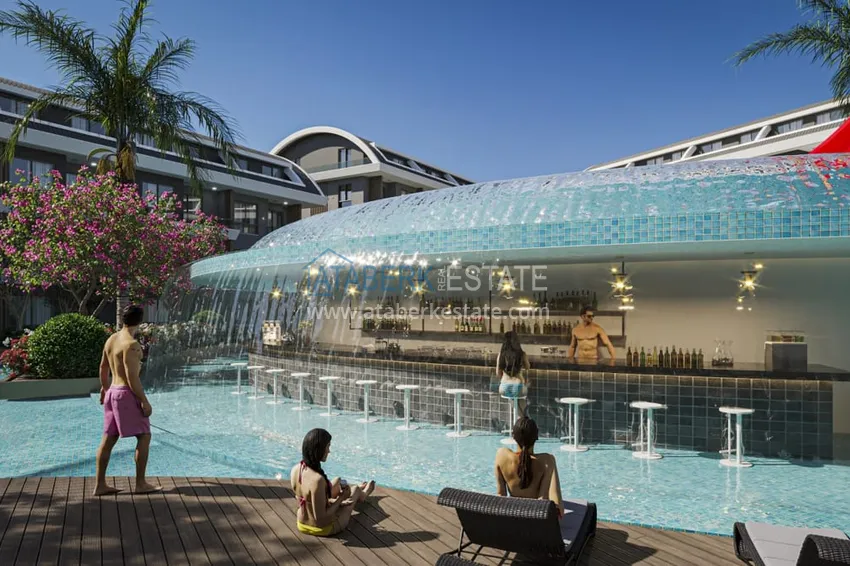 Новый проект роскошного жилого комплекса премиум-класса в районе Тюрклер, Алания 18 