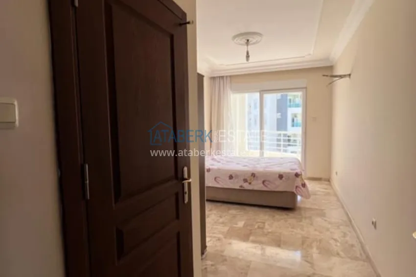 Приобрести Квартира 2+1 с видом на море в комплексе с бассейном - Алания, Авсаллар 10 