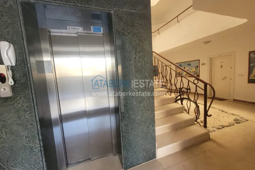 Квартира 2+1 меблированная с застеклёнными балконами и видом на горы, район Тосмур – Алания 16 