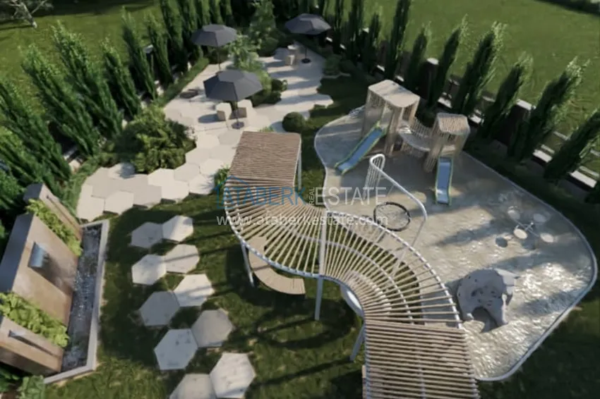 Курортная недвижимость на этапе проекта – Алания, район Авсаллар 13 