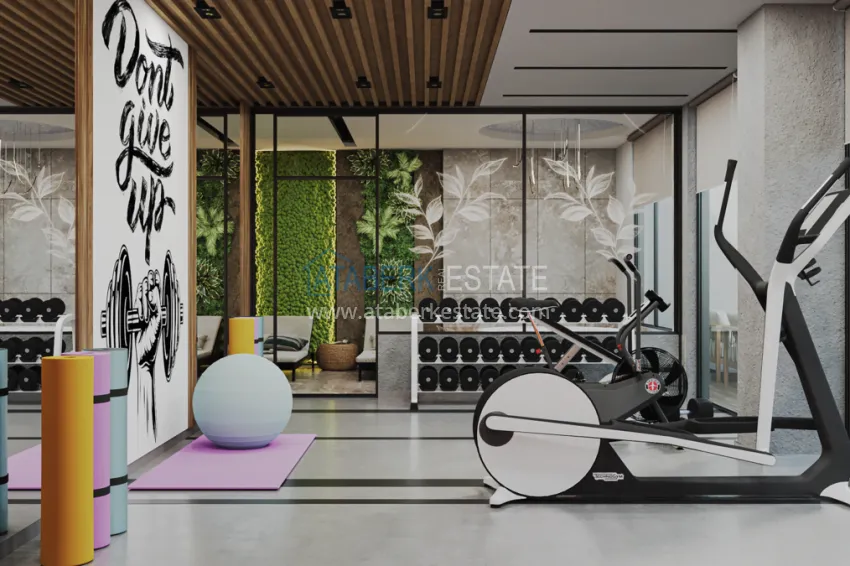 Проект офф-плана! Новый бутик-комплекс в 280 метрах от моря, район Оба 14 