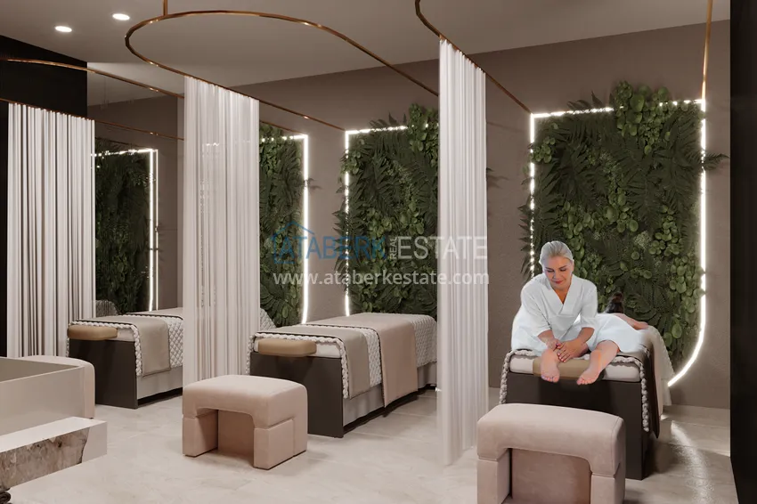 Новый проект роскошного жилого комплекса премиум-класса в районе Тюрклер, Алания 41 