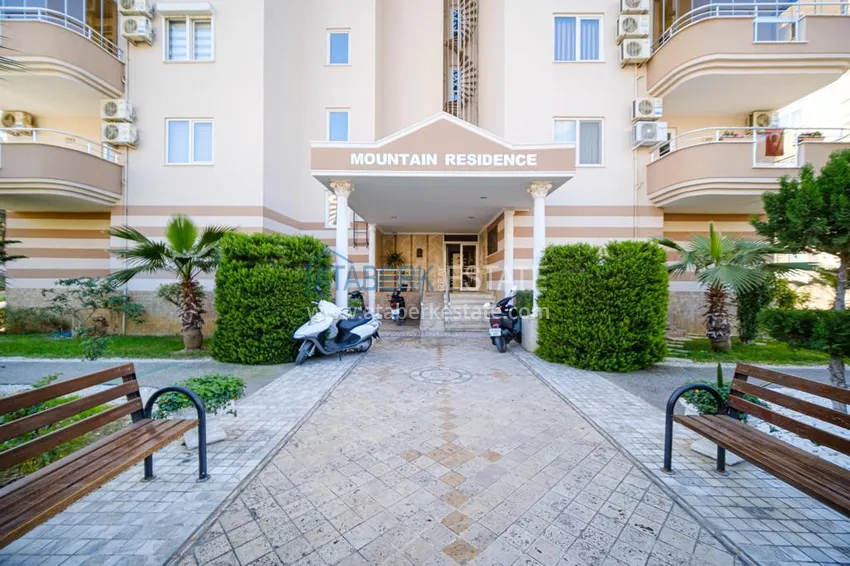 Квартира в районе Джикджилли - Алания с мебелью и застеклёнными балконами 12 