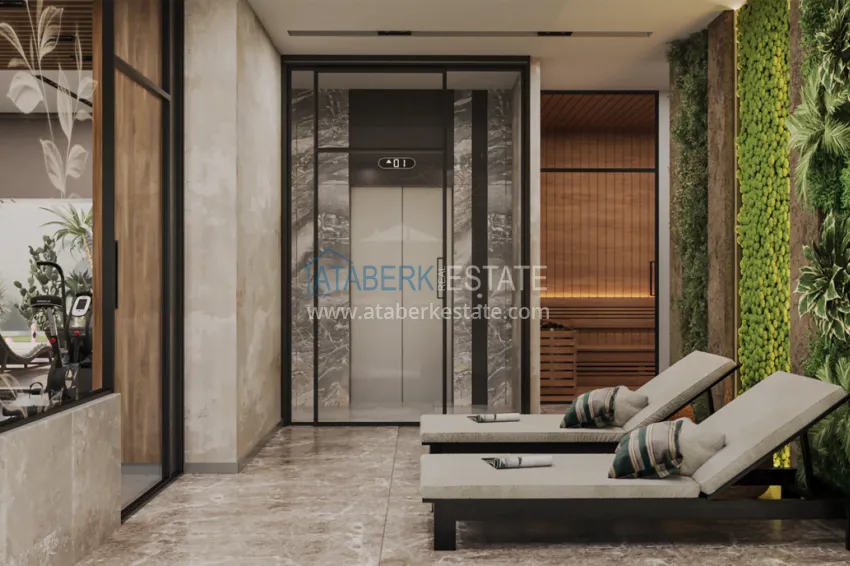 Проект офф-плана! Новый бутик-комплекс в 280 метрах от моря, район Оба 15 