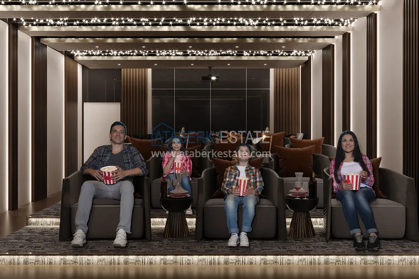 Новый проект роскошного жилого комплекса премиум-класса в районе Тюрклер, Алания 42 