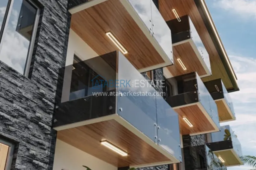 Проект офф-плана! Старт продаж! Элегантный бутик-комплекс в Алании, район верхняя Оба 18 