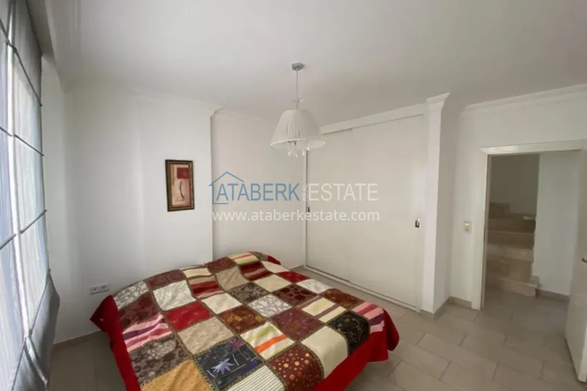 Приобрести Видовая квартира-дуплекс 4+1 с мебелью в Алании  20 