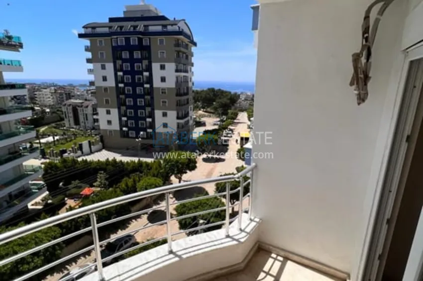 Купить дешево Квартира 2+1 с видом на море в комплексе с бассейном - Алания, Авсаллар 13 