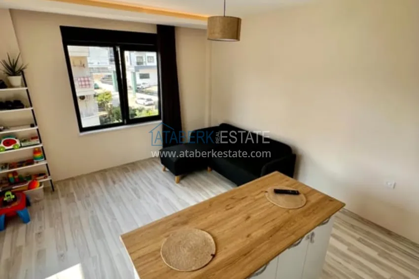 Приобрести Двухкомнатная квартира полностью готовая к проживанию в новом комплексе 2023 года постройки - Алания, район Тосмур  14 