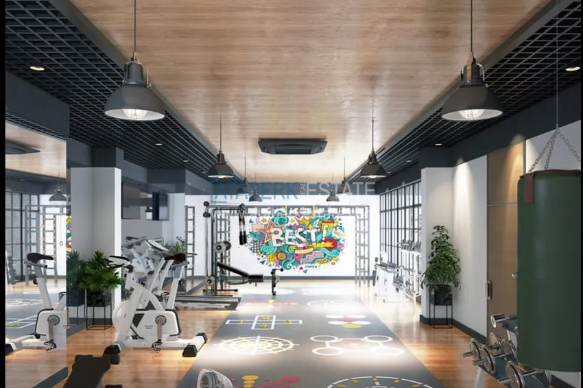 Новый проект жилого комплекса комфорт-класса в Алании, Газипаше 14 