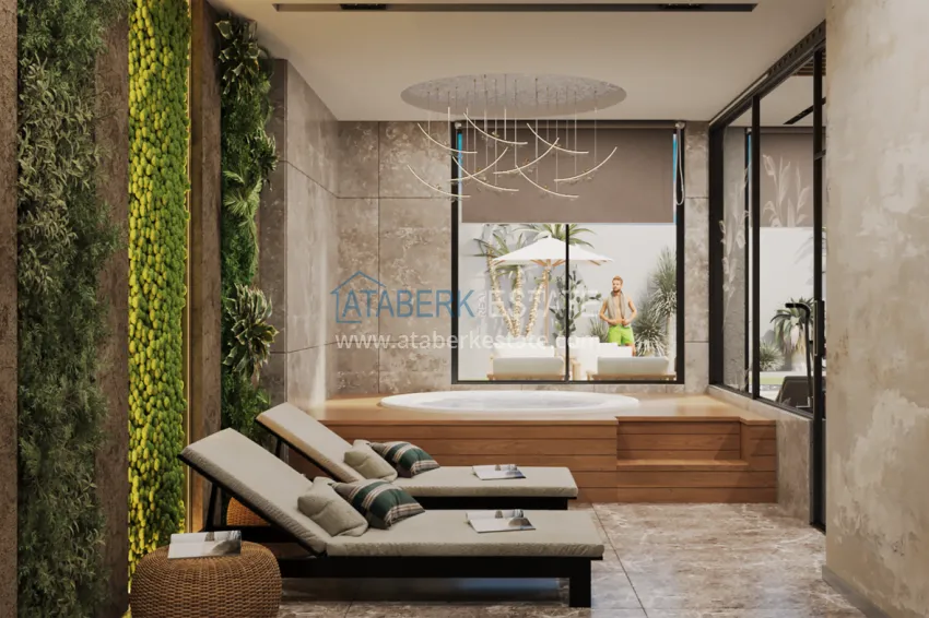 Проект офф-плана! Новый бутик-комплекс в 280 метрах от моря, район Оба 16 