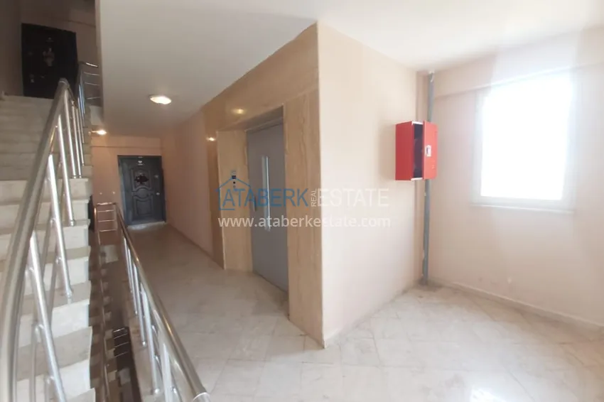 Квартира 2+1 меблированная с видом на море и крепость, район Махмутлар – Алания  14 