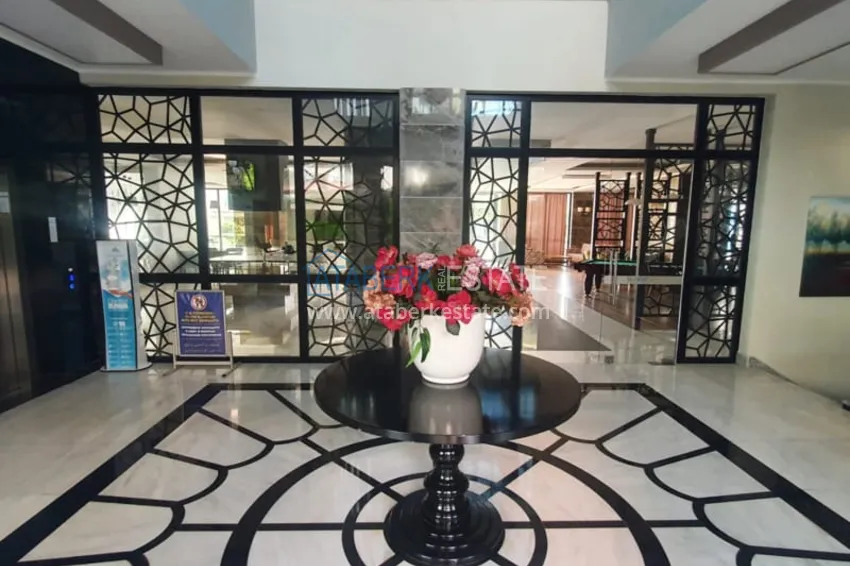 Квартира 1+1 с мебелью рядом с морем в районе открытом для ВНЖ, Тосмур  15 