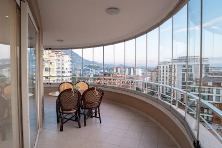 Приобрести Квартира 2+1 меблированная с видом на горы и море в уютном комплексе, район Тосмур – Алания 17 