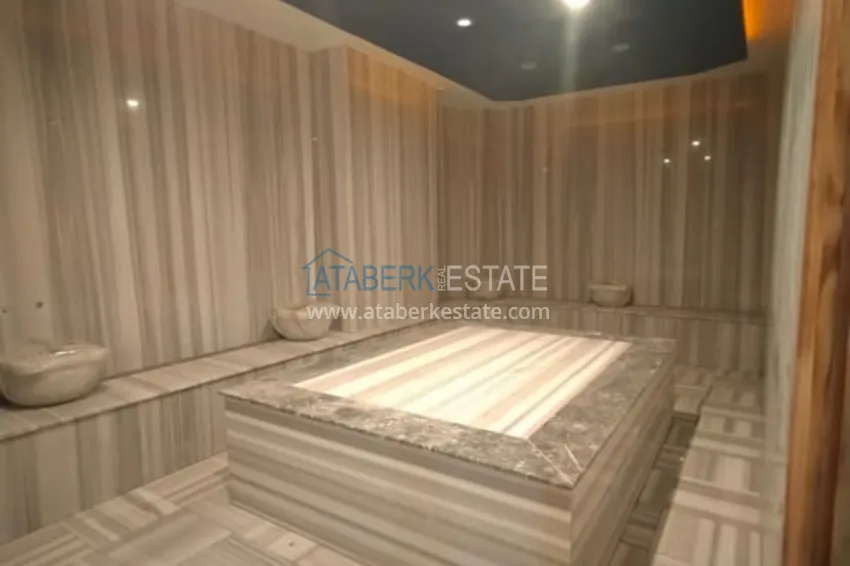 Двухкомнатная квартира с мебелью в комплексе премиум-люкс – Махмутлар, Алания 14 