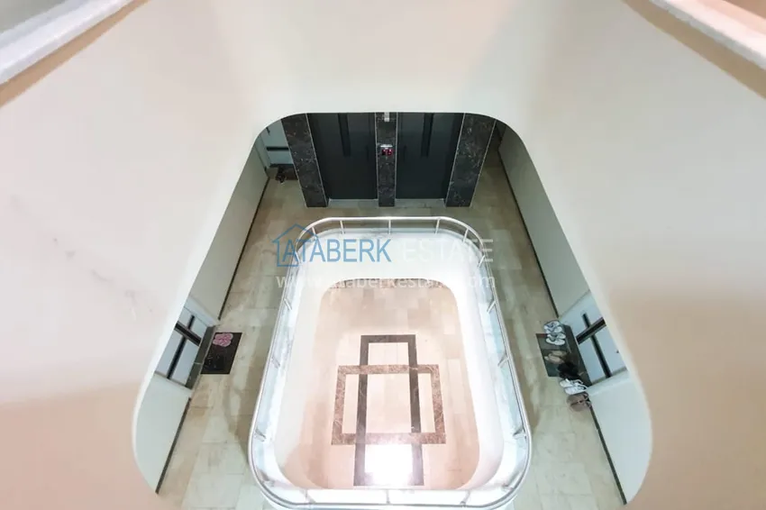 Двухкомная квартира в Махмутларе с мебелью в комплексе с бассейном 14 