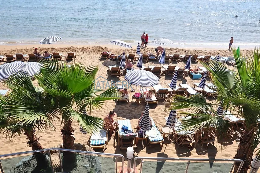 Квартира 1+1 меблированная с застеклённым балконом и видом на море, район Авсаллар – Алания 16 