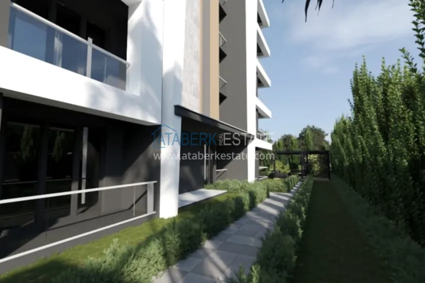 Курортная недвижимость на этапе проекта – Алания, район Авсаллар 16 