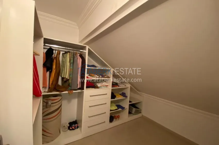 Приобрести Видовая квартира-дуплекс 4+1 с мебелью в Алании  22 