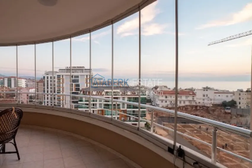 Приобрести Квартира 2+1 меблированная с видом на горы и море в уютном комплексе, район Тосмур – Алания 19 