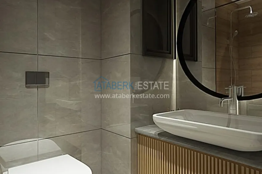 Приобрести Квартира 1+1 от инвестора в комплексе на этапе строительства, район Паяллар – Алания 15 