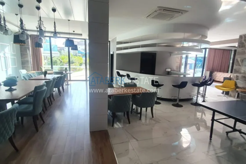 Квартира 1+1 с мебелью рядом с морем в районе открытом для ВНЖ, Тосмур  16 