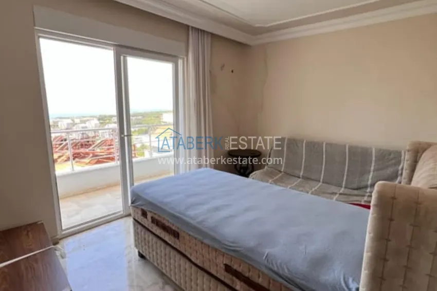 Приобрести Квартира 2+1 с видом на море в комплексе с бассейном - Алания, Авсаллар 16 