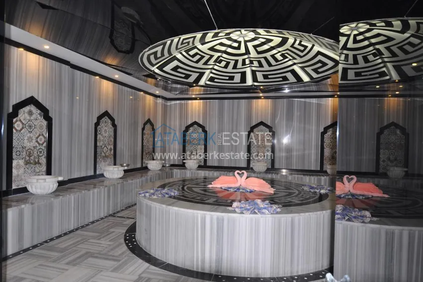 Квартира 1+1 меблированная в комплексе с хорошей инфраструктурой, район Джикджилли – Алания 17 