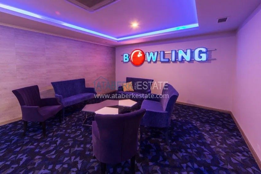 Дуплекс 4+1 с выходом в сад в Кестеле меблированный в элитной резиденции 16 