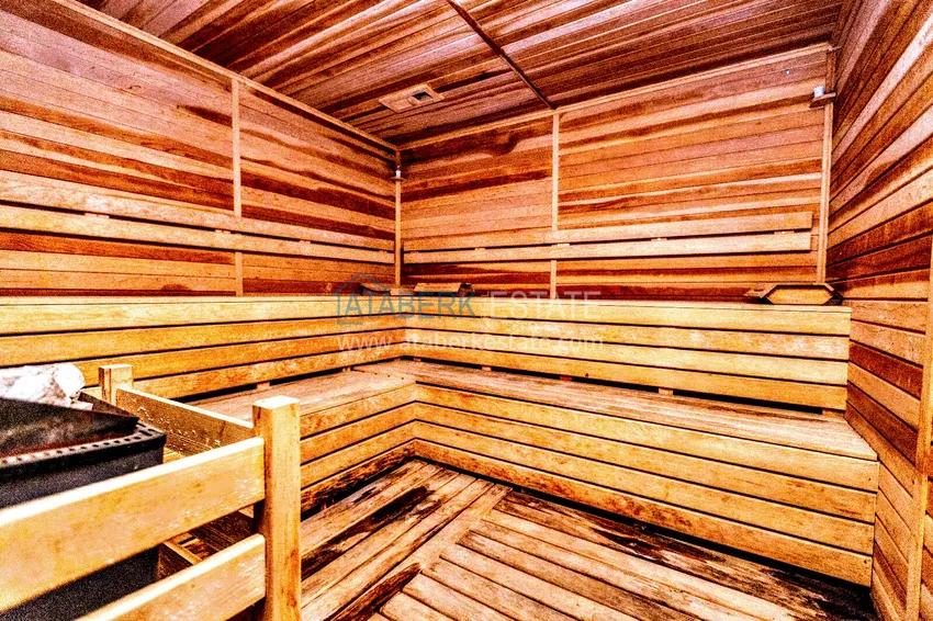 Двухкомная квартира в Махмутларе с мебелью в комплексе с бассейном 16 