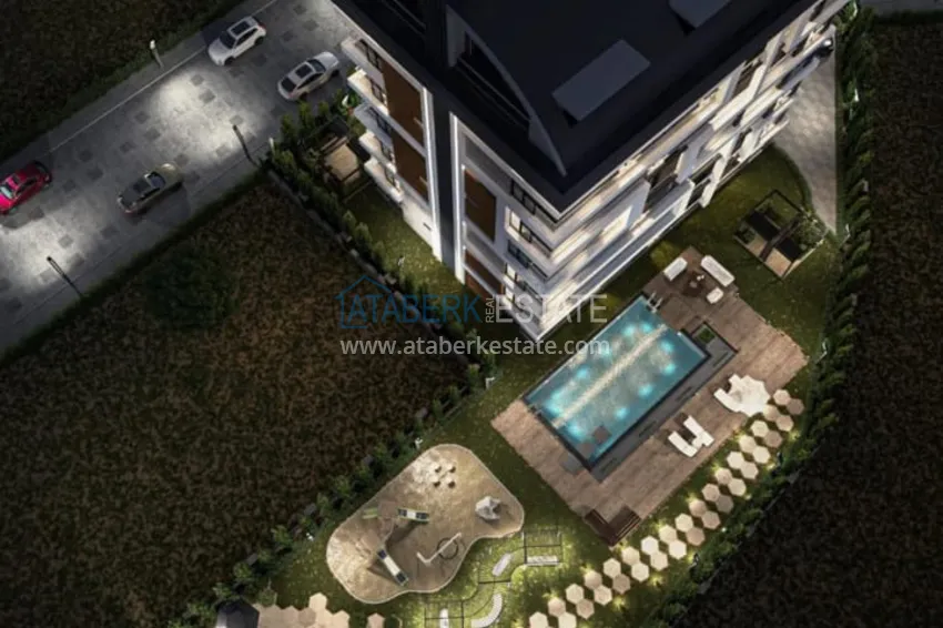 Курортная недвижимость на этапе проекта – Алания, район Авсаллар 18 