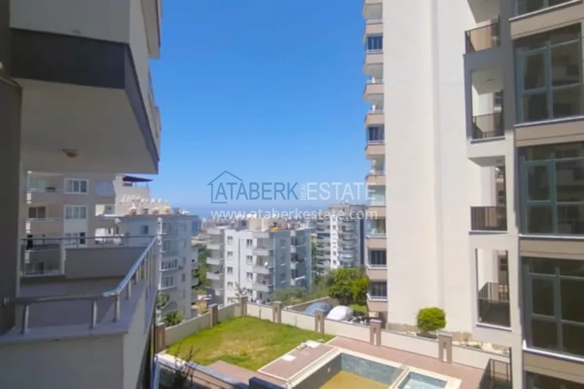 Приобрести Квартира 2+1 меблированная с видом на море и крепость, район Махмутлар – Алания  16 