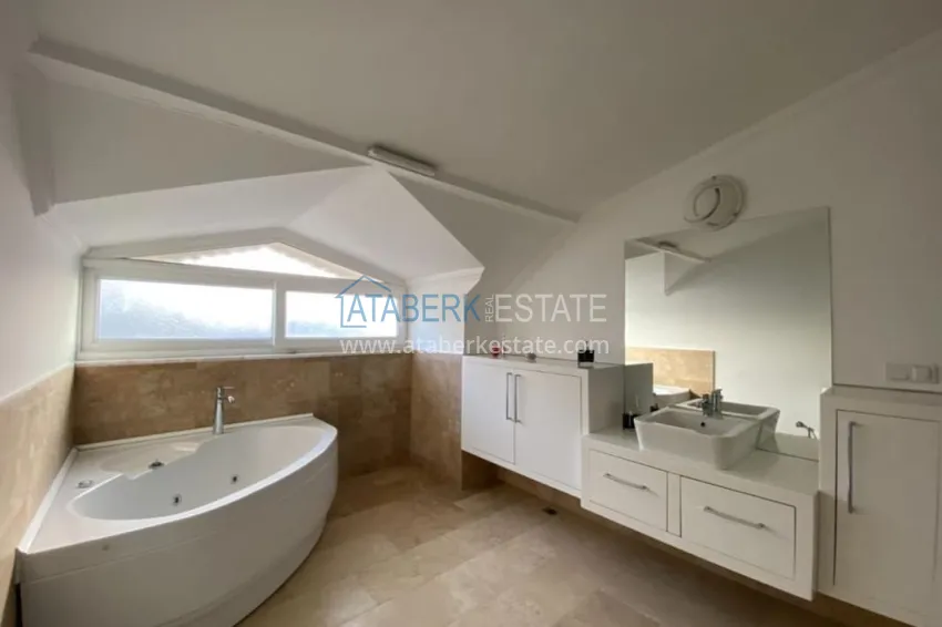 Приобрести Видовая квартира-дуплекс 4+1 с мебелью в Алании  25 