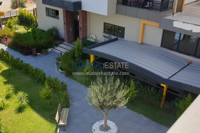 Приобрести Садовый дуплекс 3+1 с мебелью в молодом жилом комплексе премиум-класса, район Оба – Алания  20 